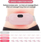 Portable Period Relief Heating & Massage Belt – 4 Vibration Modes