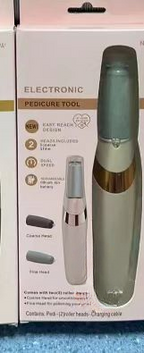 Rechargeable Electric Pedi Foot Filer – Callus Remover for Cracked Heels & Dead Skin | Smooth Salon-Soft Feet at Home