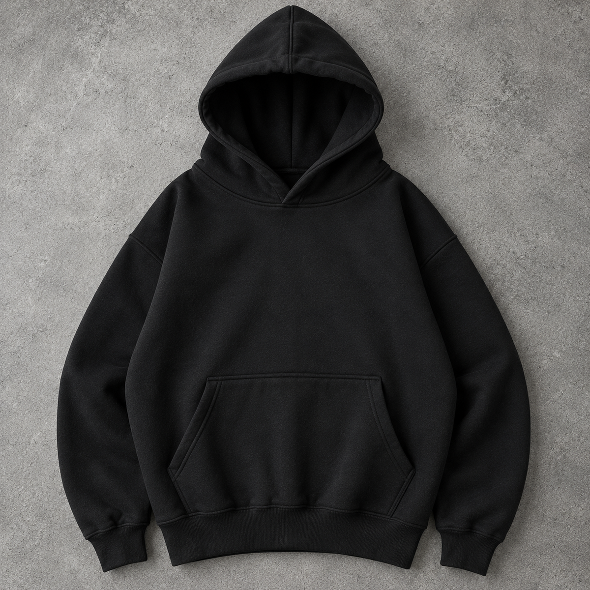 Men’s Grey & White Graphic Oversized Hoodie | Stylish Printed Pullover Sweatshirt | Winter Streetwear
