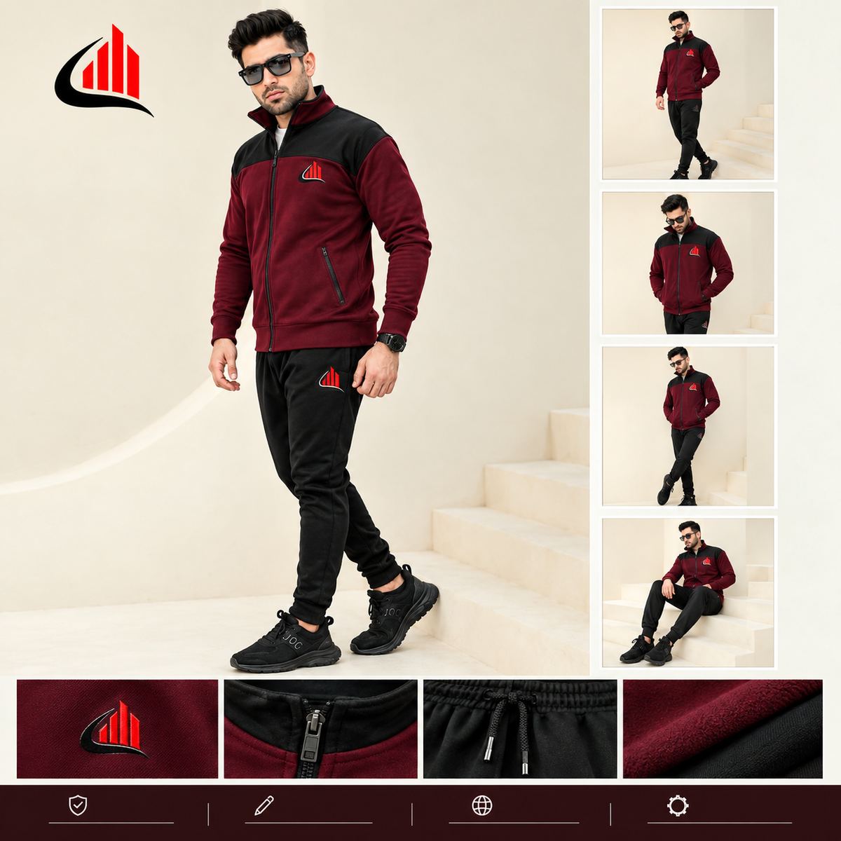 Men’s Premium Winter Tracksuit Collection | Stylish Hoodies & Jogger Sets | Urban Streetwear