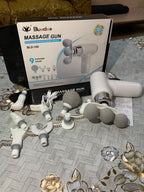 Bluaid BLD-100 Massage Gun – 9 Massage Heads | Rechargeable Deep Tissue Massager